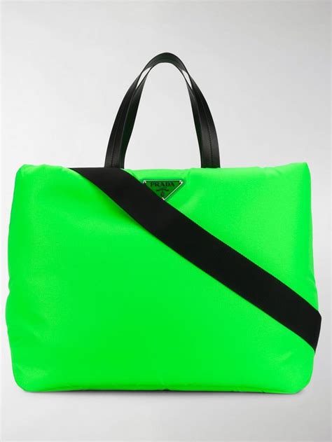 prada neon pouch|Prada mini bags.